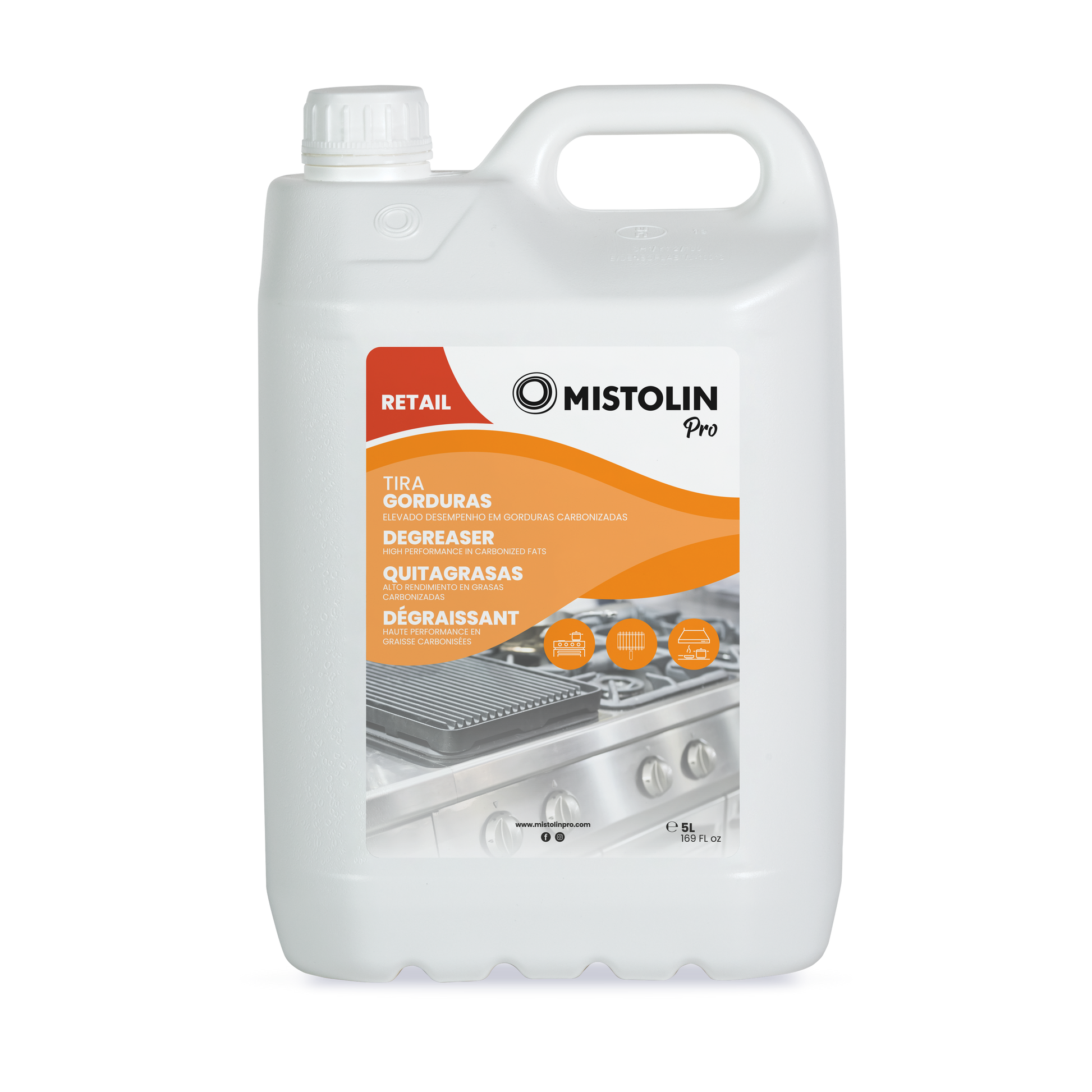 Mistolin Pro Degreaser 5L
