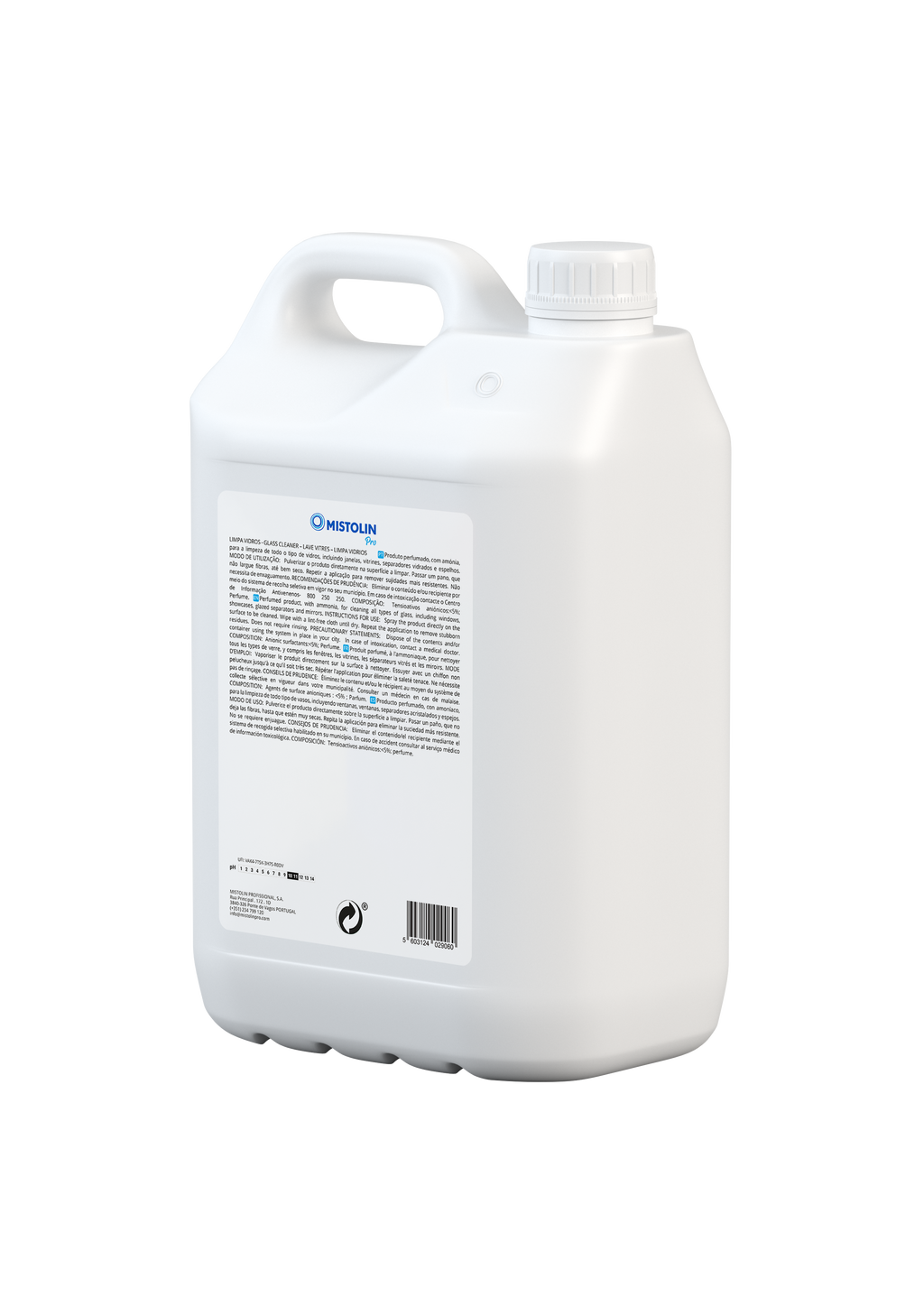 Mistolin Pro Glass Cleaner – 5l